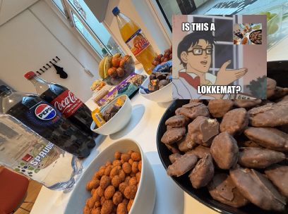 Artig bilde av godteri