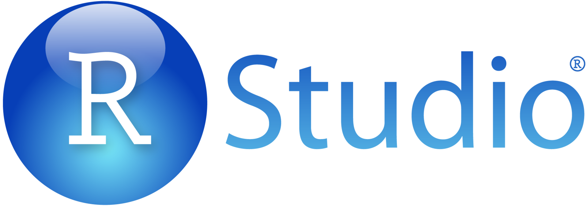 Bilde av logoen til RStudio